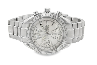 Omega Speedmaster Day Date Chrono Silver Dial Watch